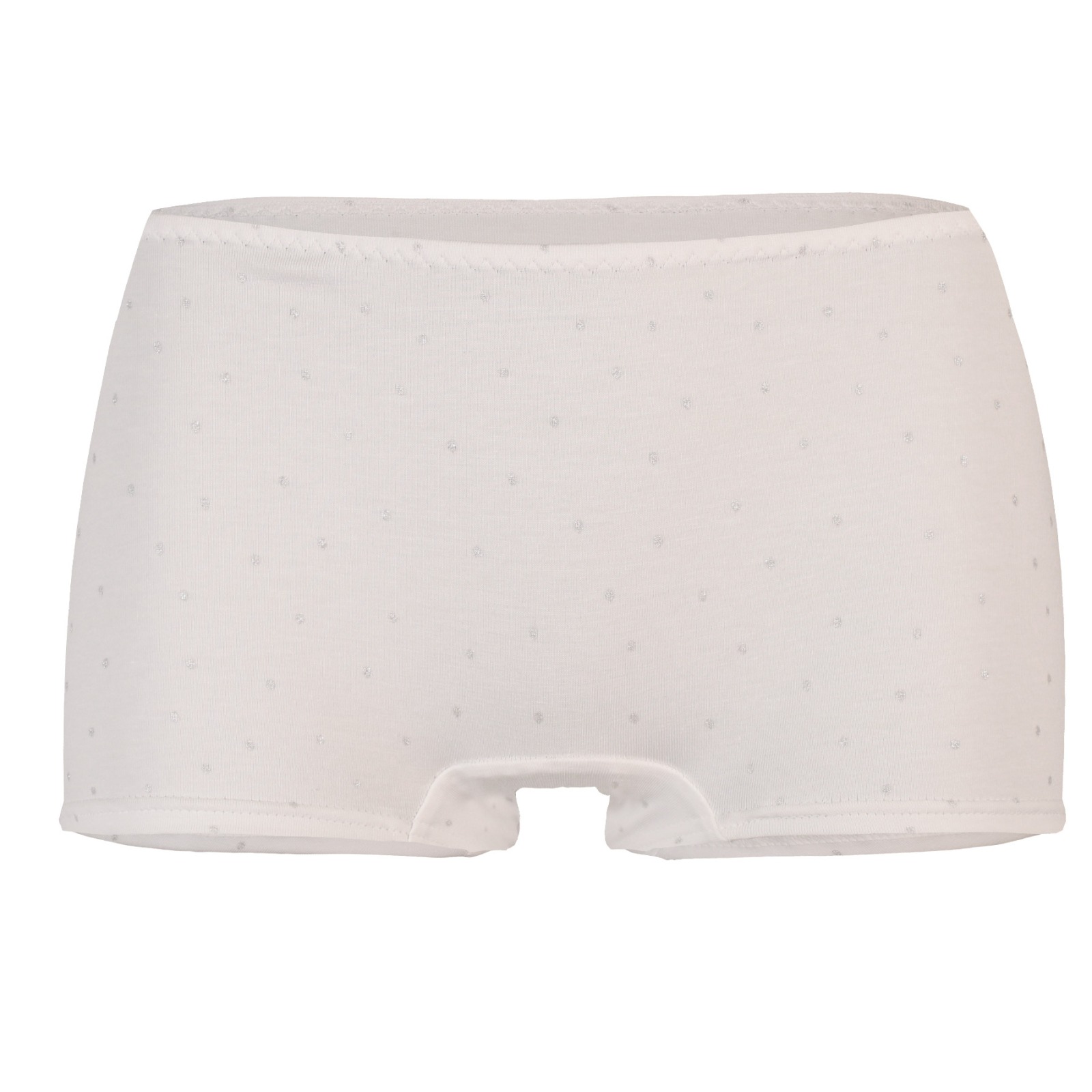 organic panties Erna pattern glitter dots white