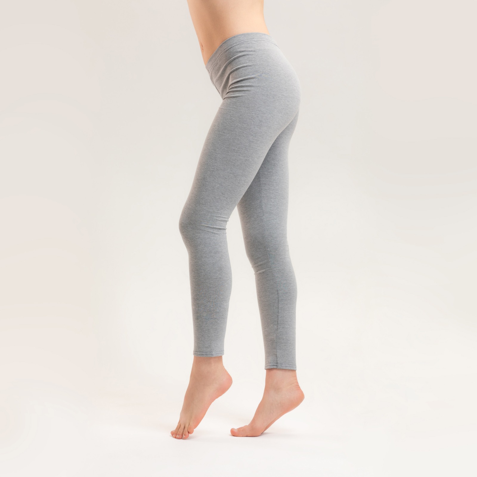 Nordicdots WOMENS SMART - Leggings - light gray/light grey 