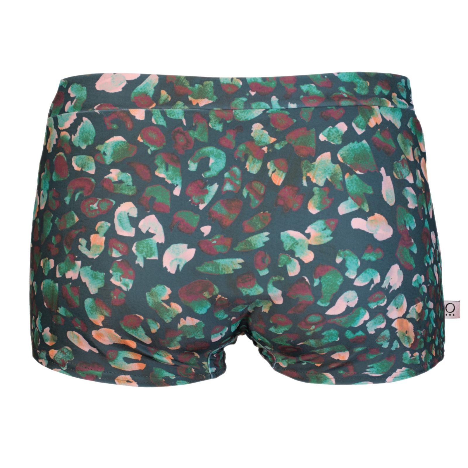 Recycling bikini shorts Isi Juvel + smaragd green 2
