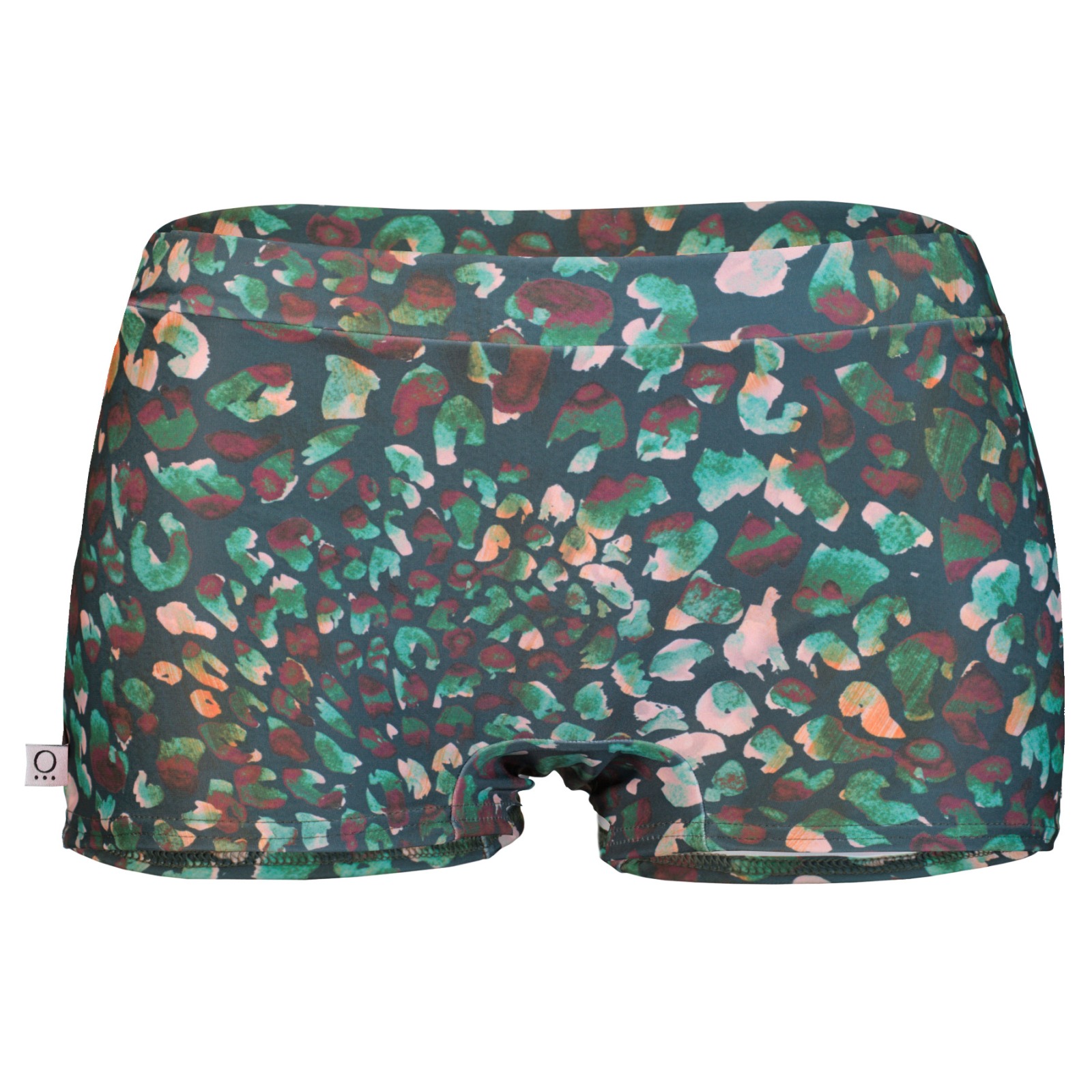 Recycling bikini shorts Isi Juvel + smaragd green