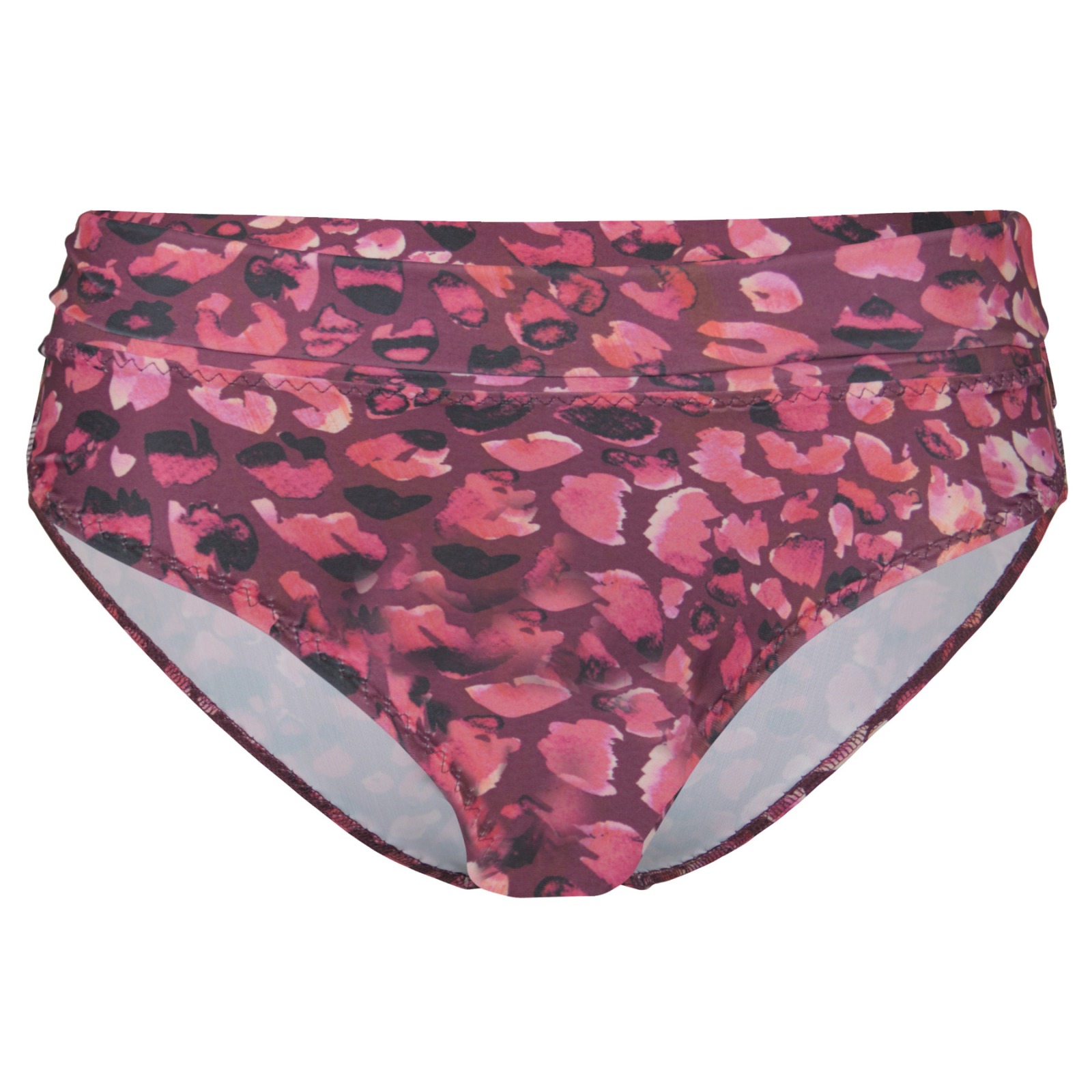 Recycling Damen-Bikinihose Fjordella Juvel + tinto rot