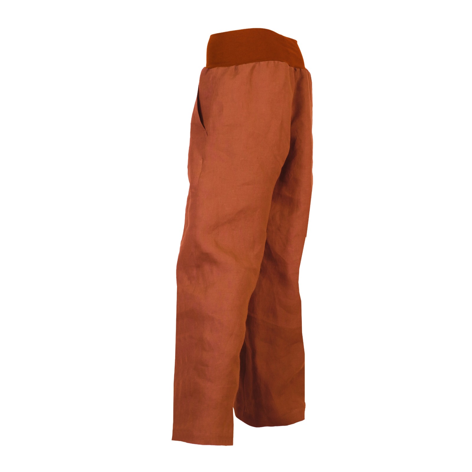 Bio hemp trousers Lola rust orange 2