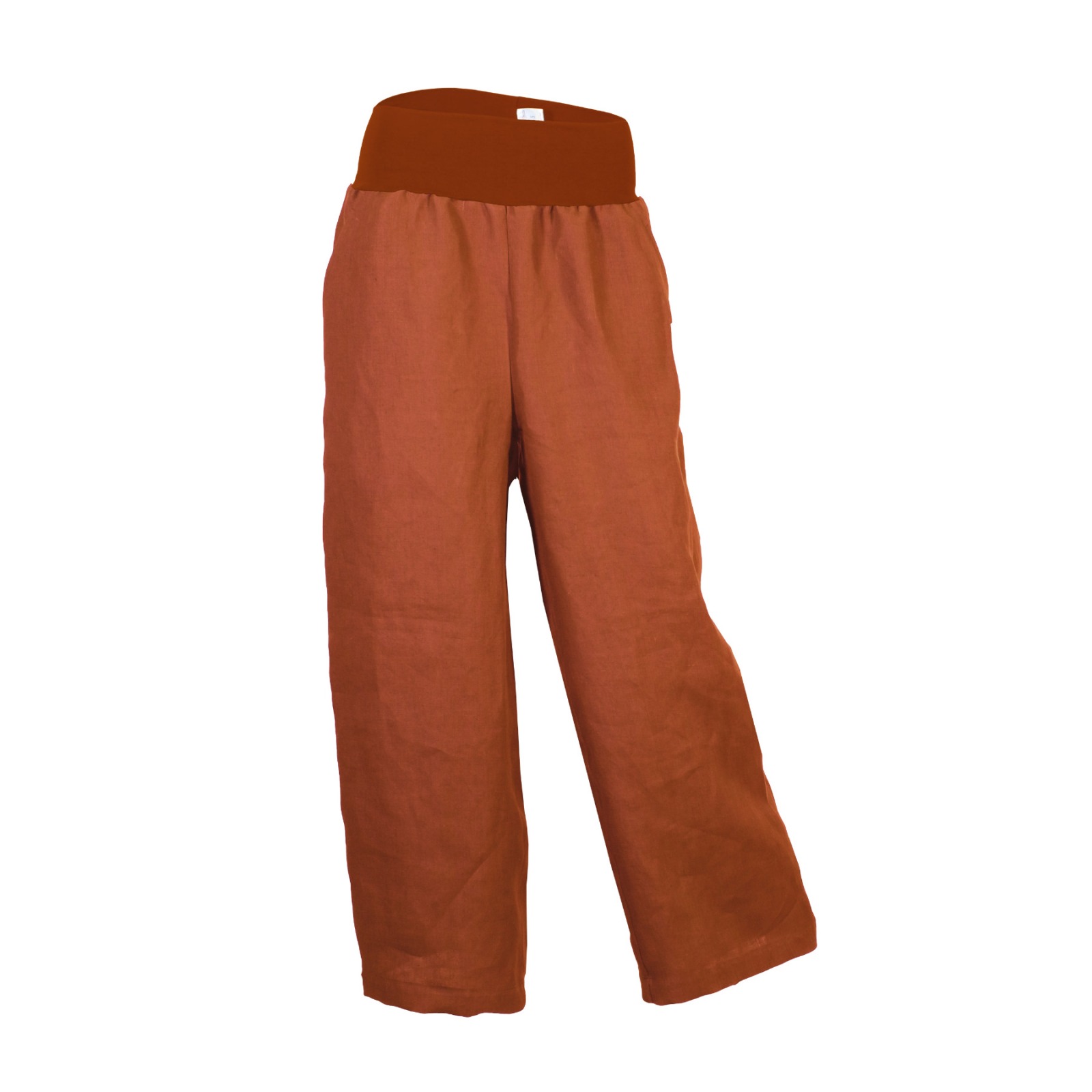 Bio hemp trousers Lola rust orange