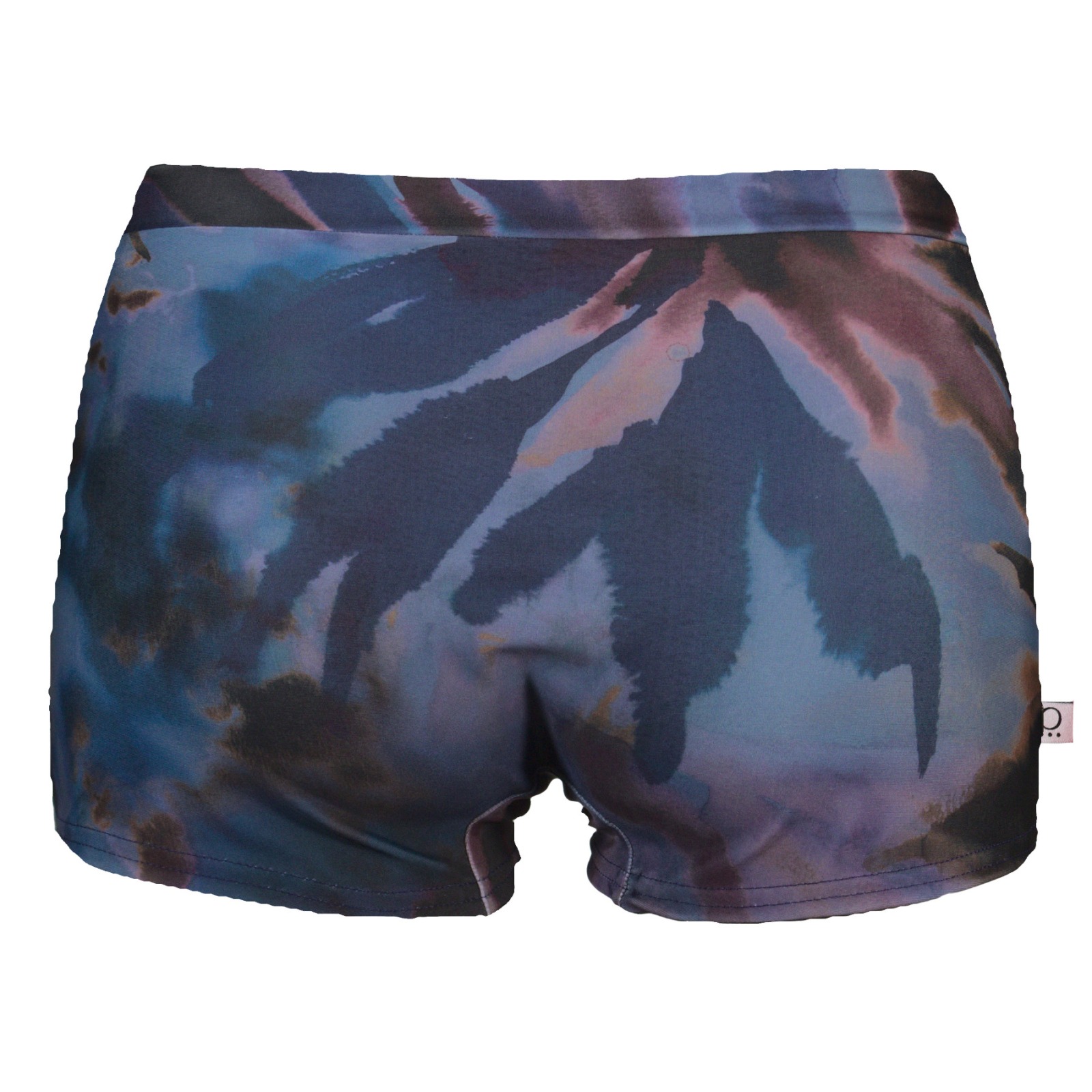 Recycling bikini shorts Isi Palm + blue 2