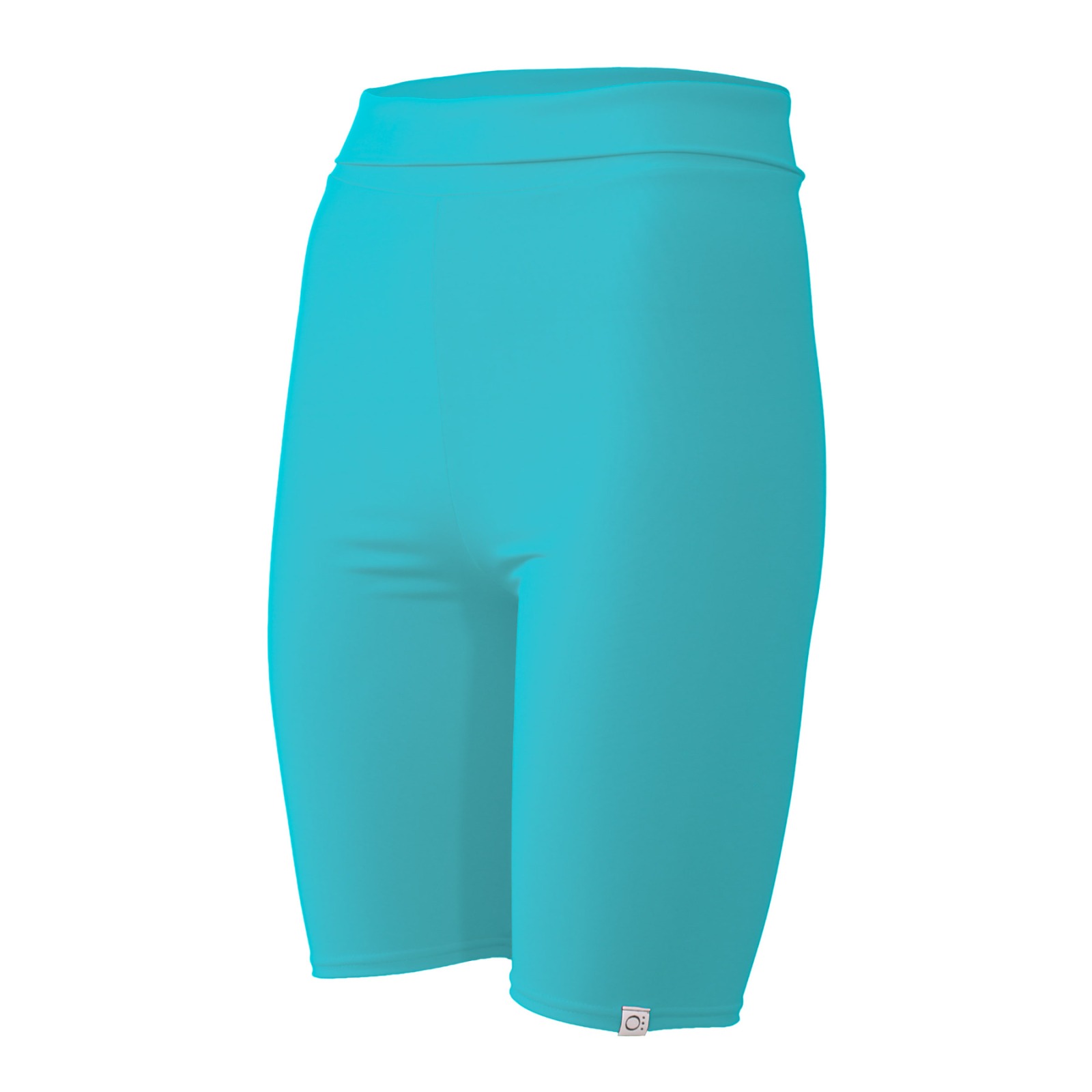 Recycling Short Tights teal blue