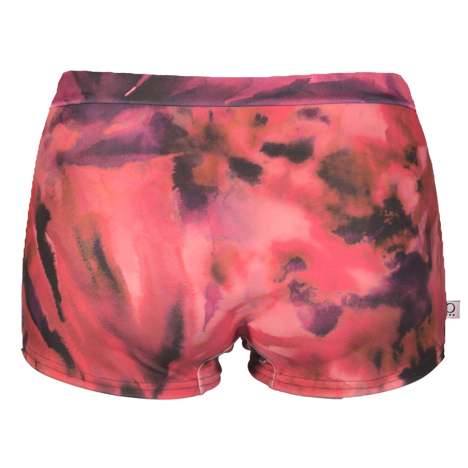 Recycling bikini shorts Isi Palm + tinto red 2