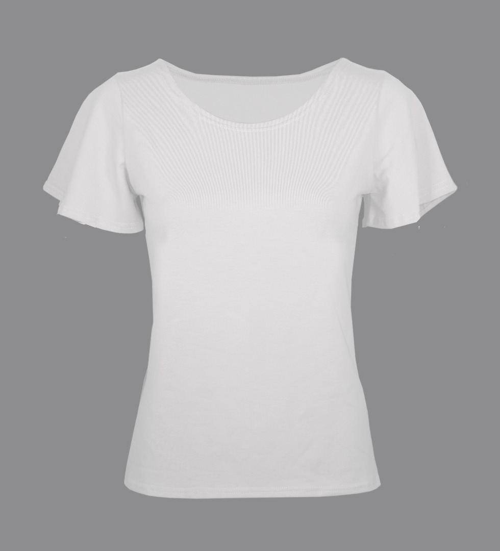 Organic t-shirt Vinge white