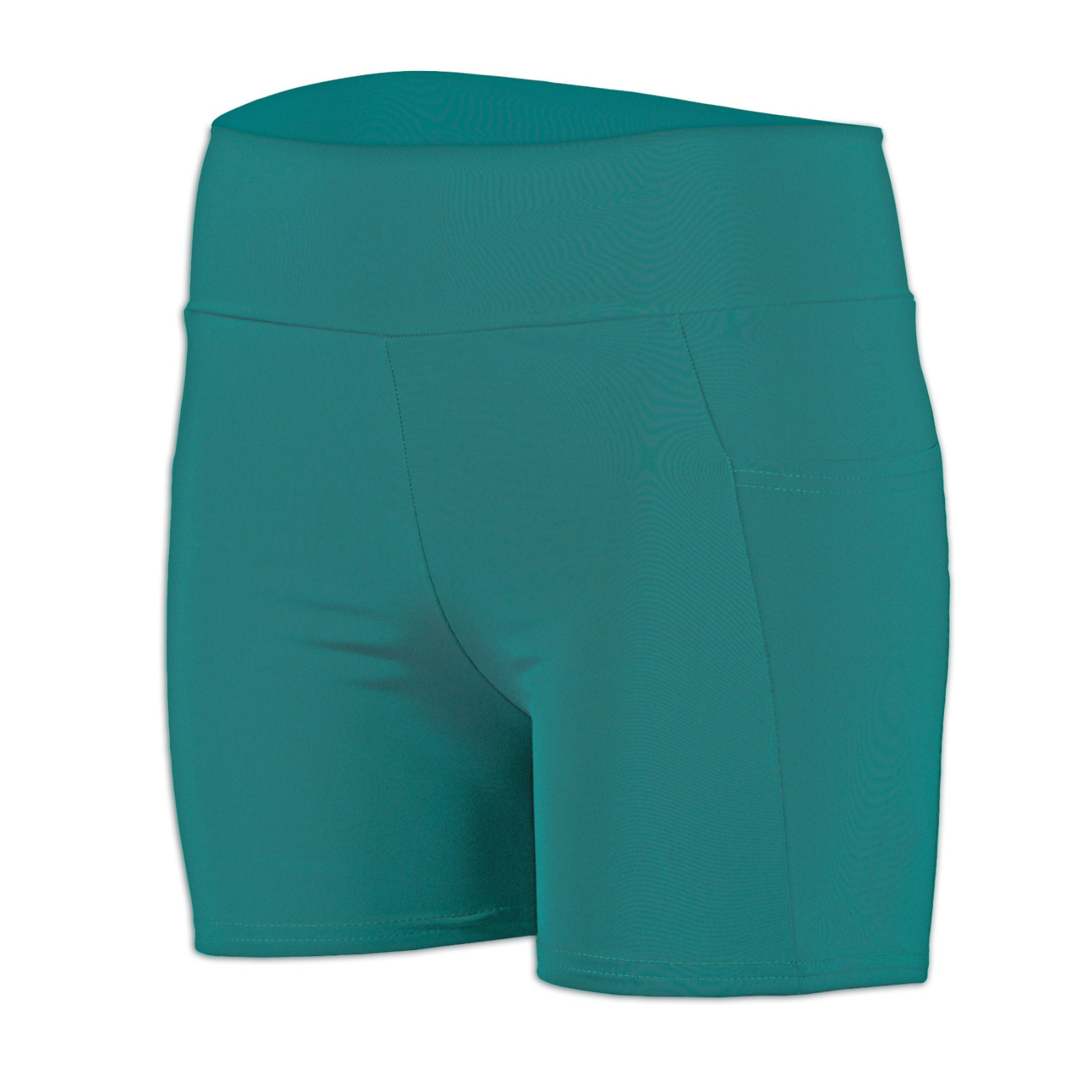 Recycling Running Shorts smaragd grün 3