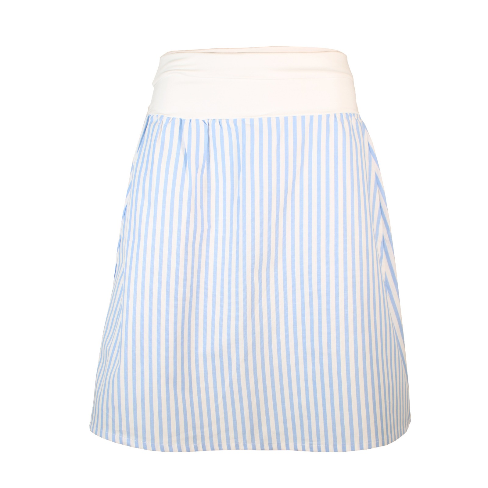Organic skirt Freudian, summer stripes blue / white