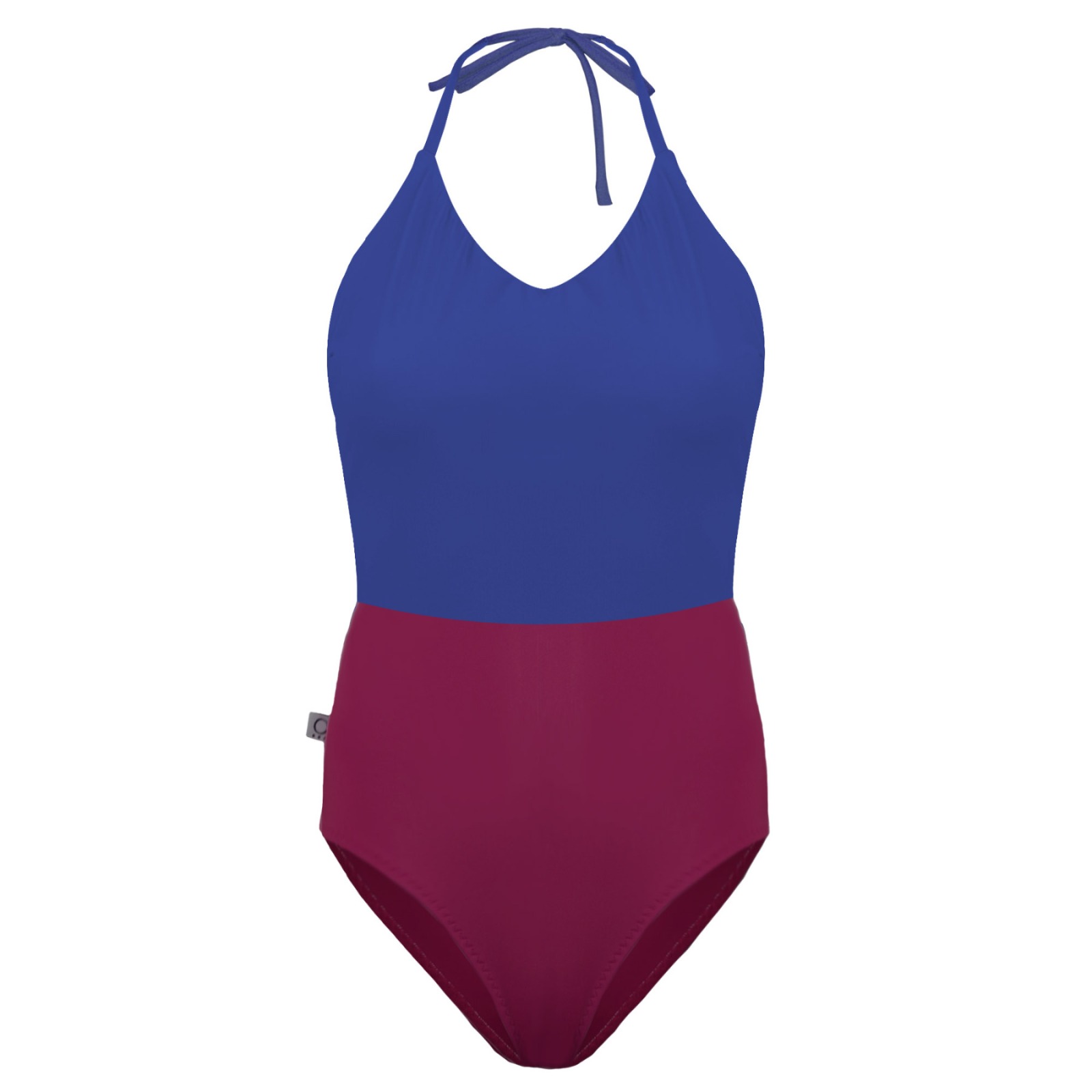 Recycling swimsuit Swea blue + tinto red