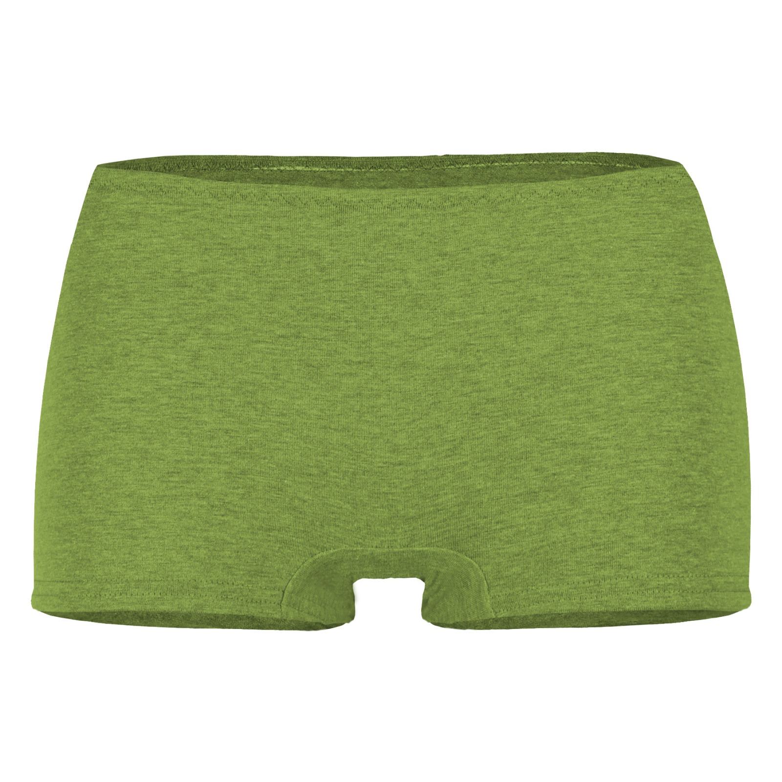 organic panties Erna tinged in verde green