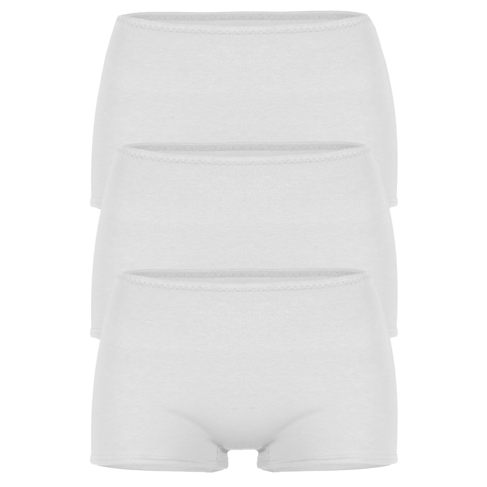 set of 3 organic panties Erna white