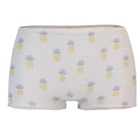 organic panties Erna pattern pineapple grey