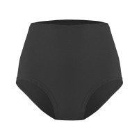 Organic hight waist knickers Lille anthracite grey