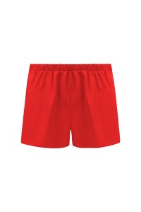 Organic women s shorts Smilla, red 2
