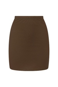Organic skirt Snoba brown