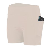 Recycling Running Shorts creme weiß 2