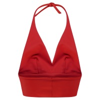 Recycling bikini top Fjordella red 2