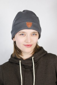 Sustainable beanie hat Basel, anthracite