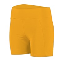 Recycling Running Shorts mango gelb 3