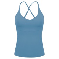 Recycling Tankini Top Nola sailorblue