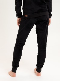 Organic velour pants Hygge black / black 3