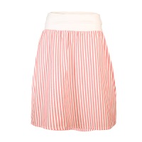 Organic skirt Freudian, summer stripes red / white