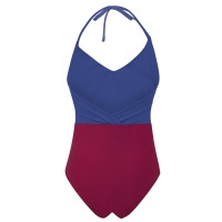 Recycling swimsuit Swea blue + tinto red 2