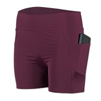 Recycling Running Shorts tinto red 2