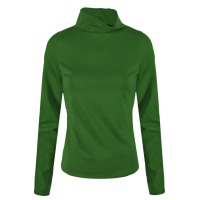 Bio-Rollkragen-Shirt Rolli verde grün