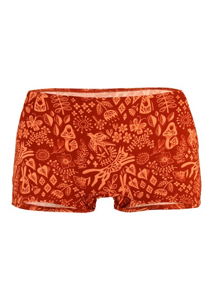 organic panties Erna pattern Alice rust -