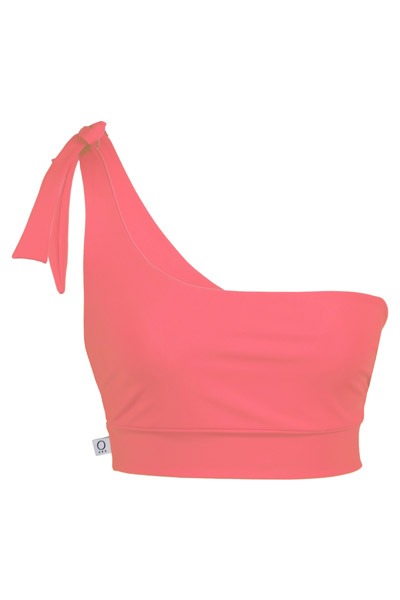 Recycling bikini top Acacia bobble pink -