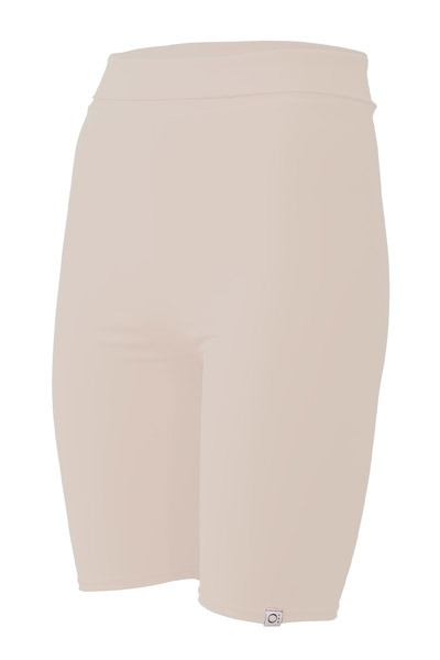 Recycling Short Tights cream white