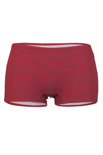organic panties Erna pattern Dots red -