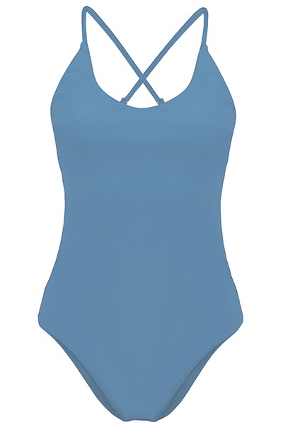 Recycling swimsuit Fr ya sailorblue -
