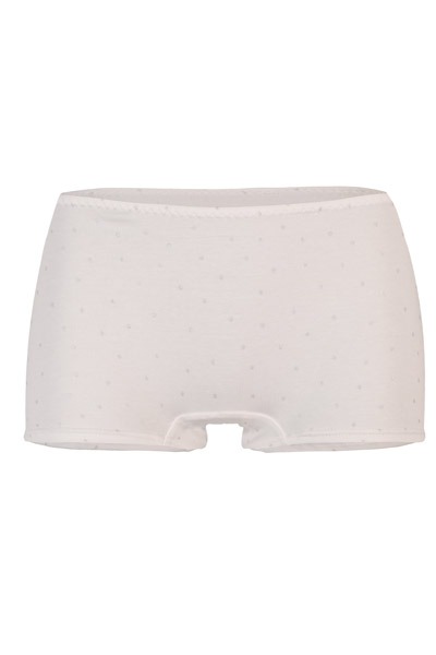 organic panties Erna pattern glitter dots white - size XS
