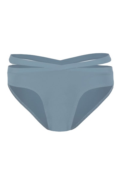 Recycling bikini panties Johto grey -