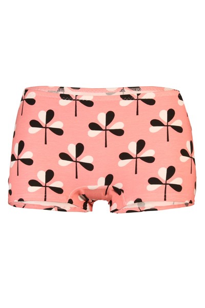 organic panties Erna pattern Clover pink -