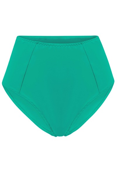 Recycling bikini panties Lorehigh, botanico green -