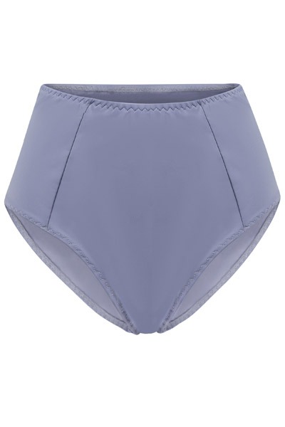 Recycling bikini panties Lorehigh, grey -