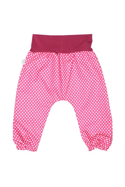 Mud & rain trousers Pünktchen pink -
