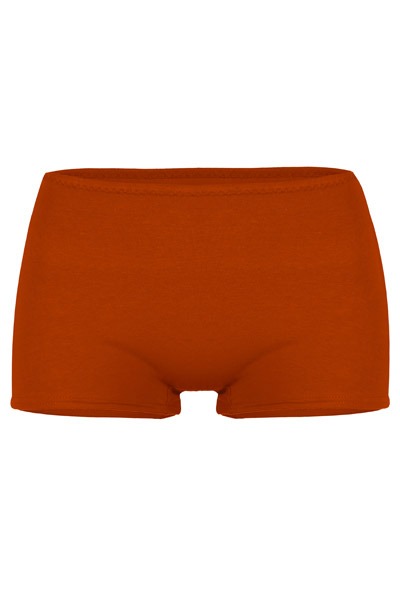 organic panties Erna rust orange -