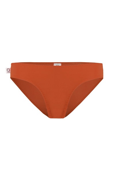 Recycling bikini panties Nomi rust orange -