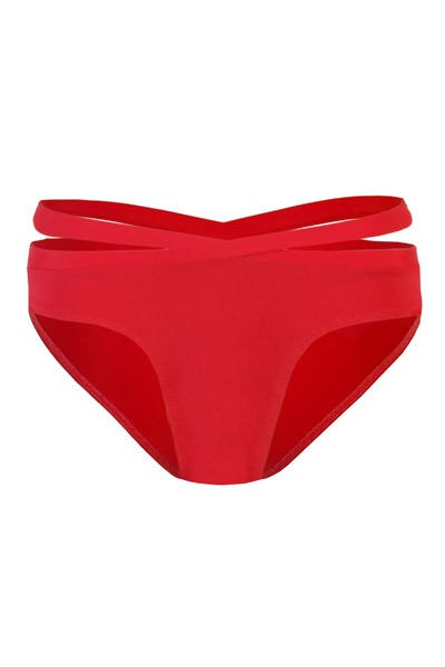 Recycling bikini panties Johto red -