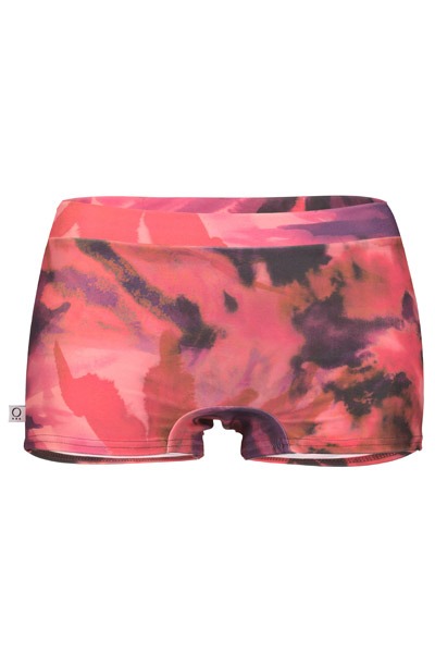 Recycling bikini shorts Isi Palm + tinto red - the feel-good bikini shorts