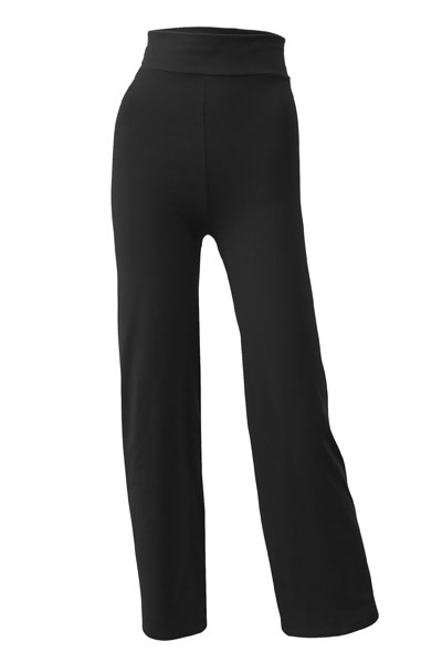 Yogahose Relaxed Fit schwarz
