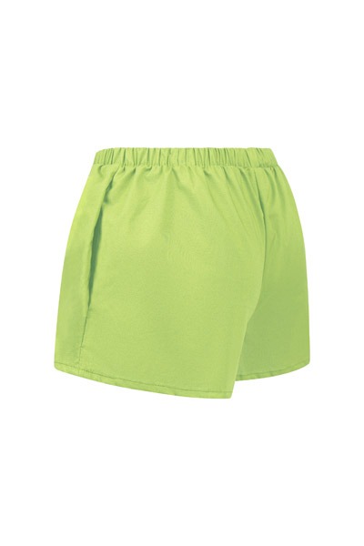 Organic women s shorts Smilla pastel green