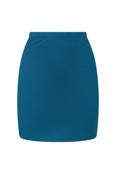 Organic skirt Snoba indico blue