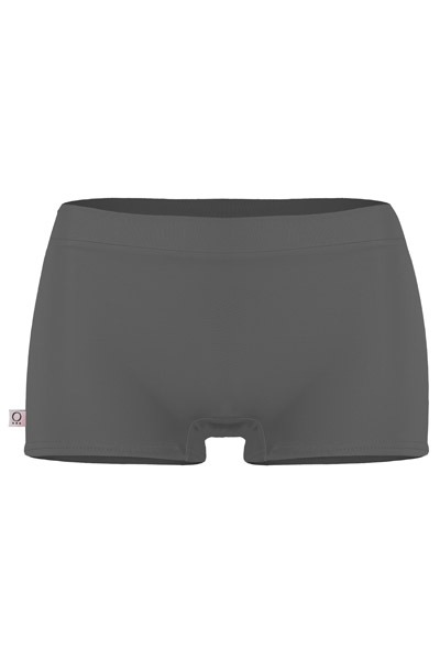 Recycling bikini shorts Isi titanium grey - the feel-good bikini shorts