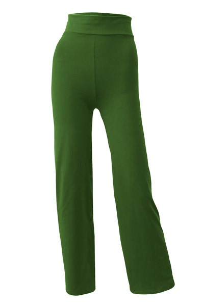 Yoga pants Relaxed Fit verde green